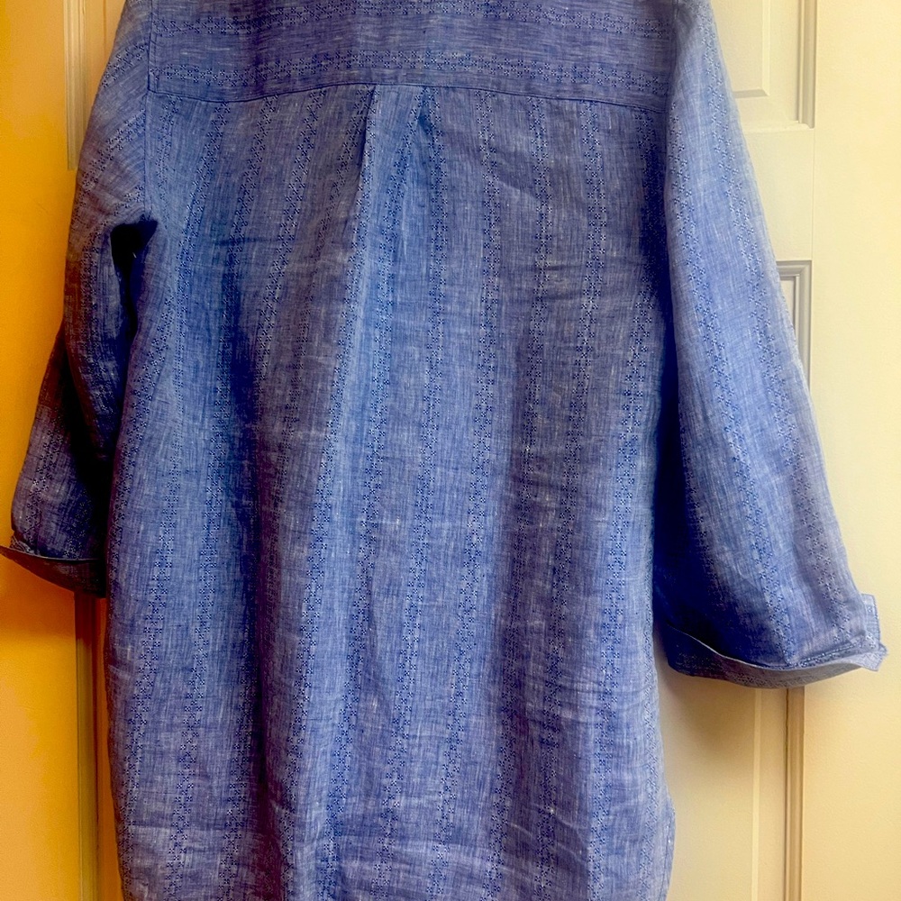 Chico's no iron linen size 2